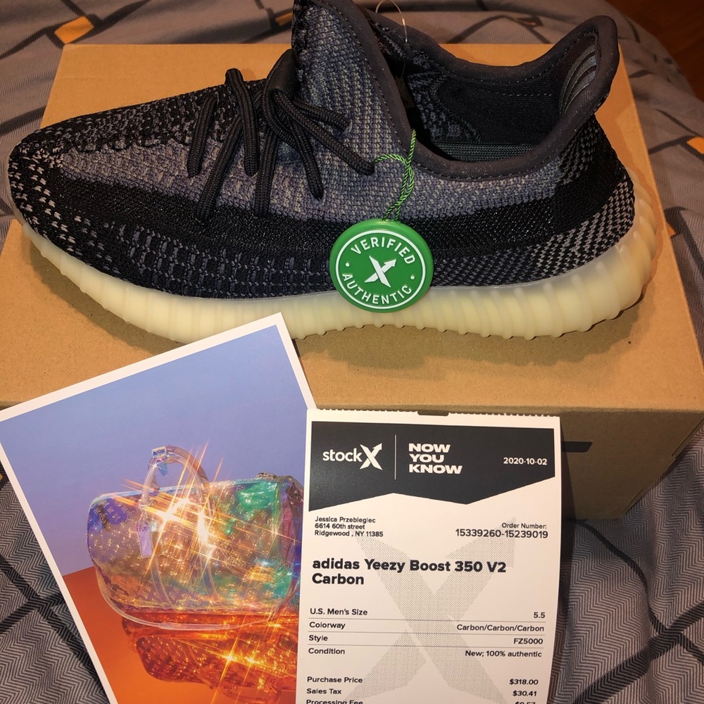 Adult 5.5 yeezys authentic worn once